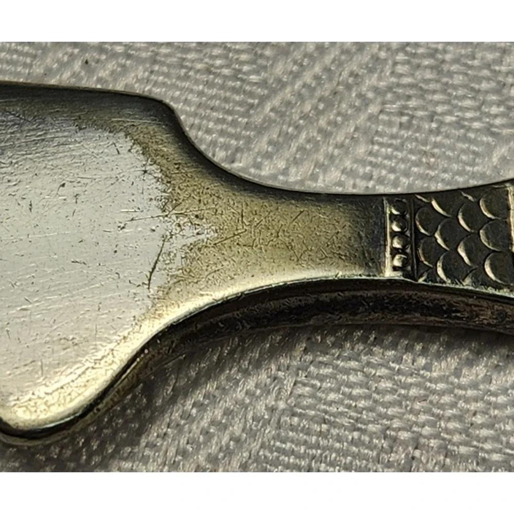 Mythologique Gorham Silver Knife Fish Knife Budda Medusa Devil Groutesq Face
